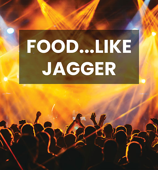 Food Like Jagger Promotion
